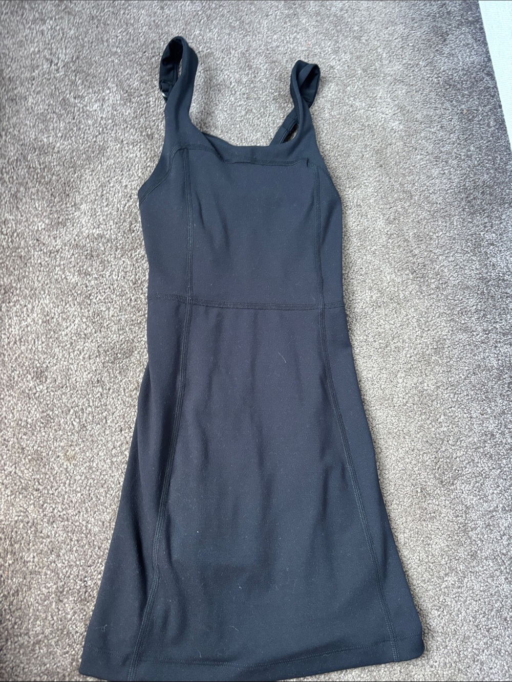 Abercrombie & Fitch Black Mini Tank Dress